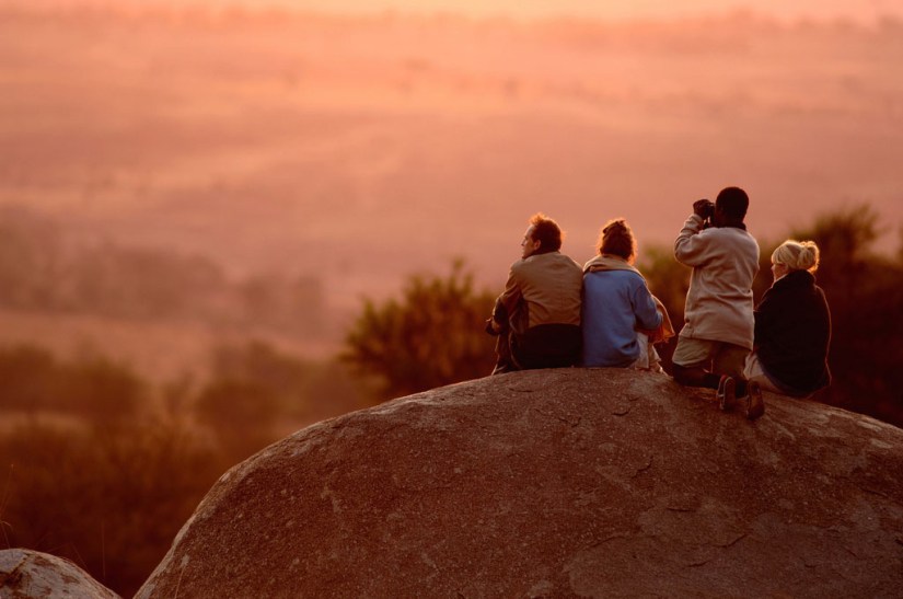 Sundowners at Lamai Camp
