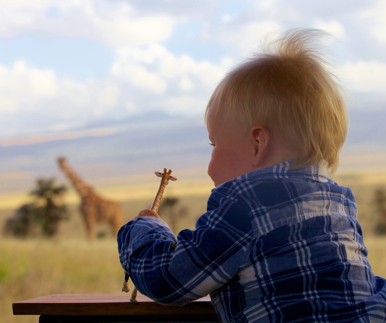 Family safari at Lewa Safari Camp