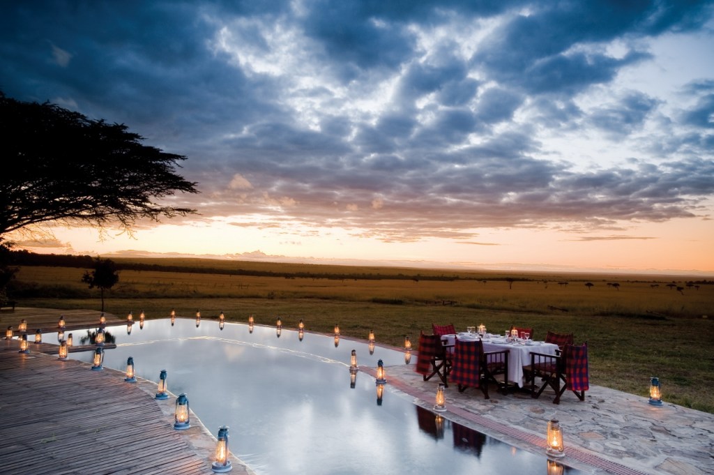 Dinner at Kichwa Tembo Masai Mara