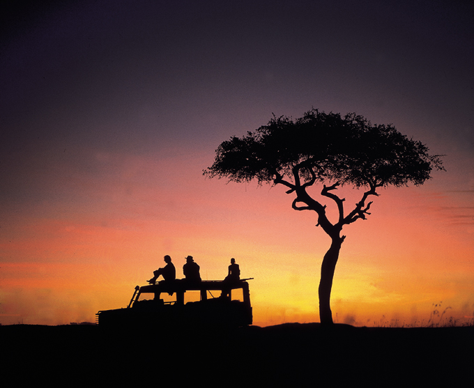 Sundowners at Elephant Pepper Camp