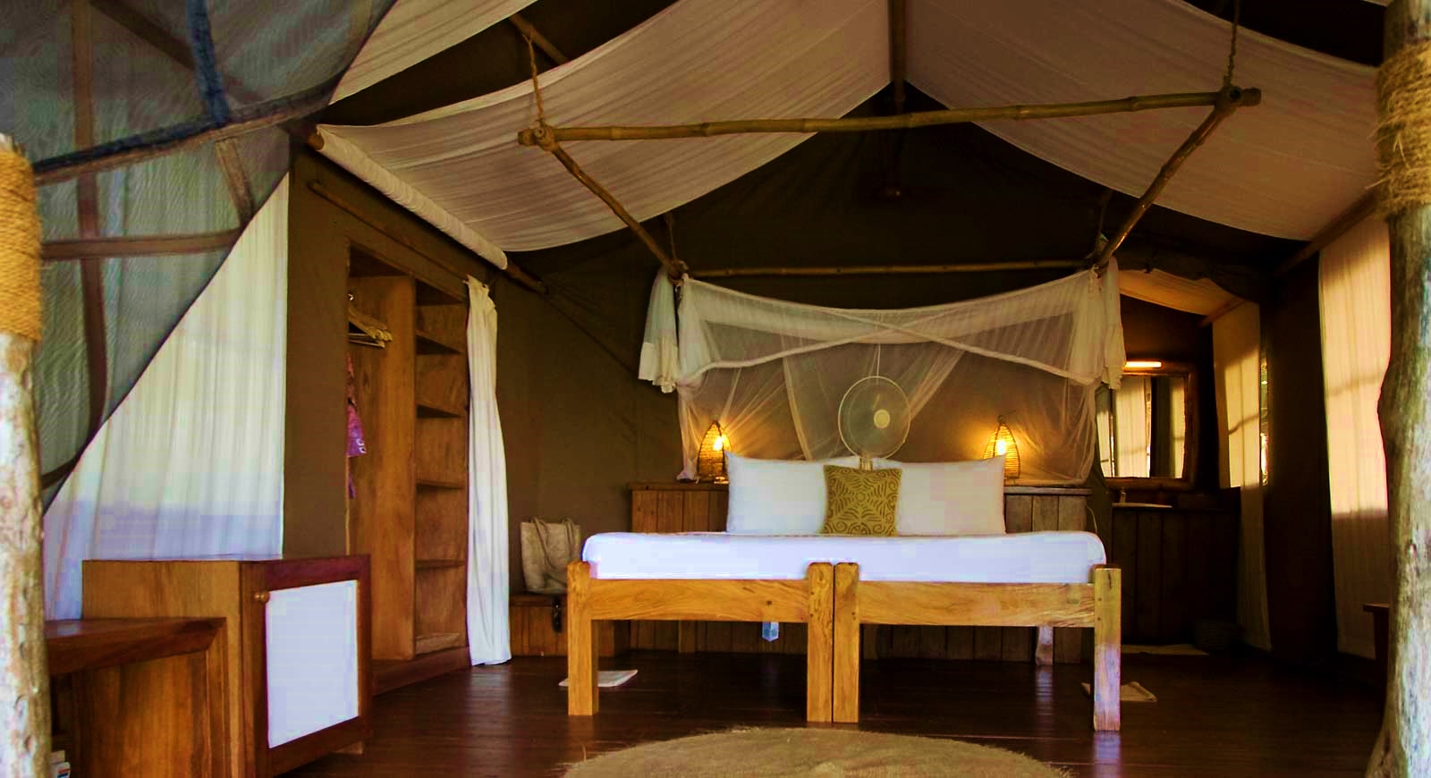 Room at Fundu Lagoon