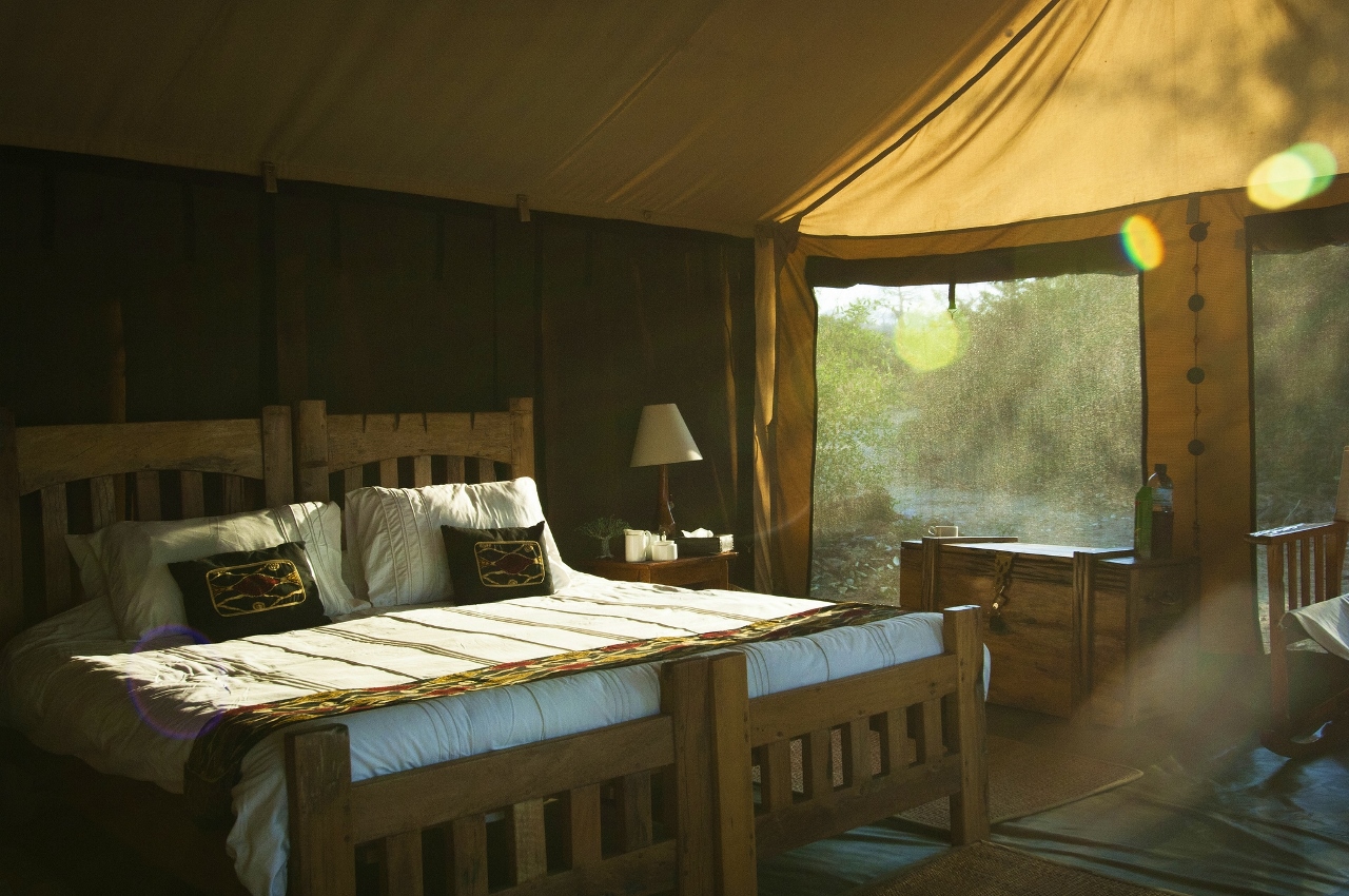 Safari tent at Kigelia Ruaha