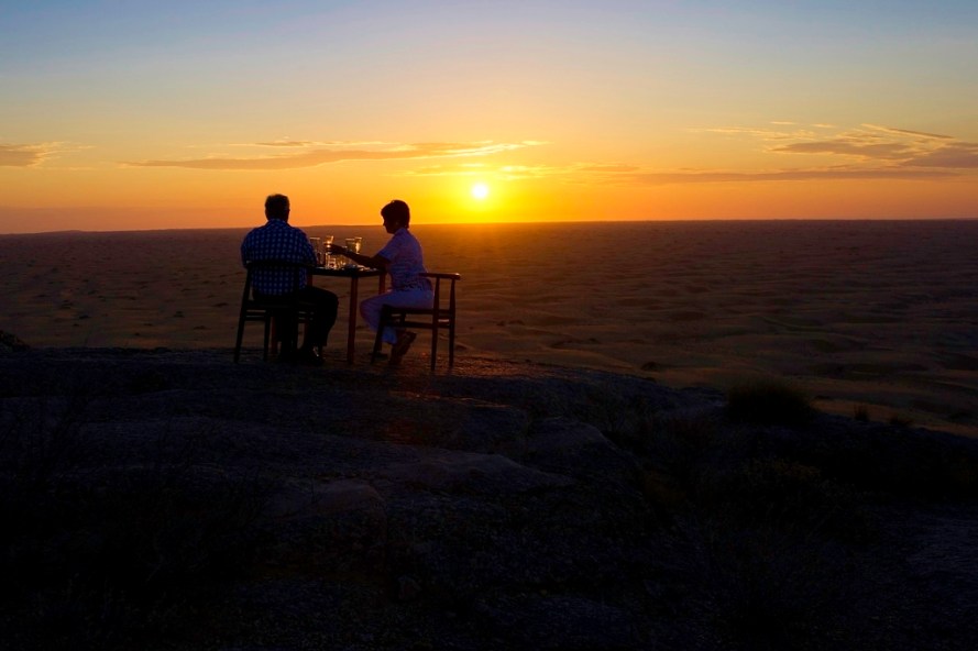 Sundowners at Serra Cafema