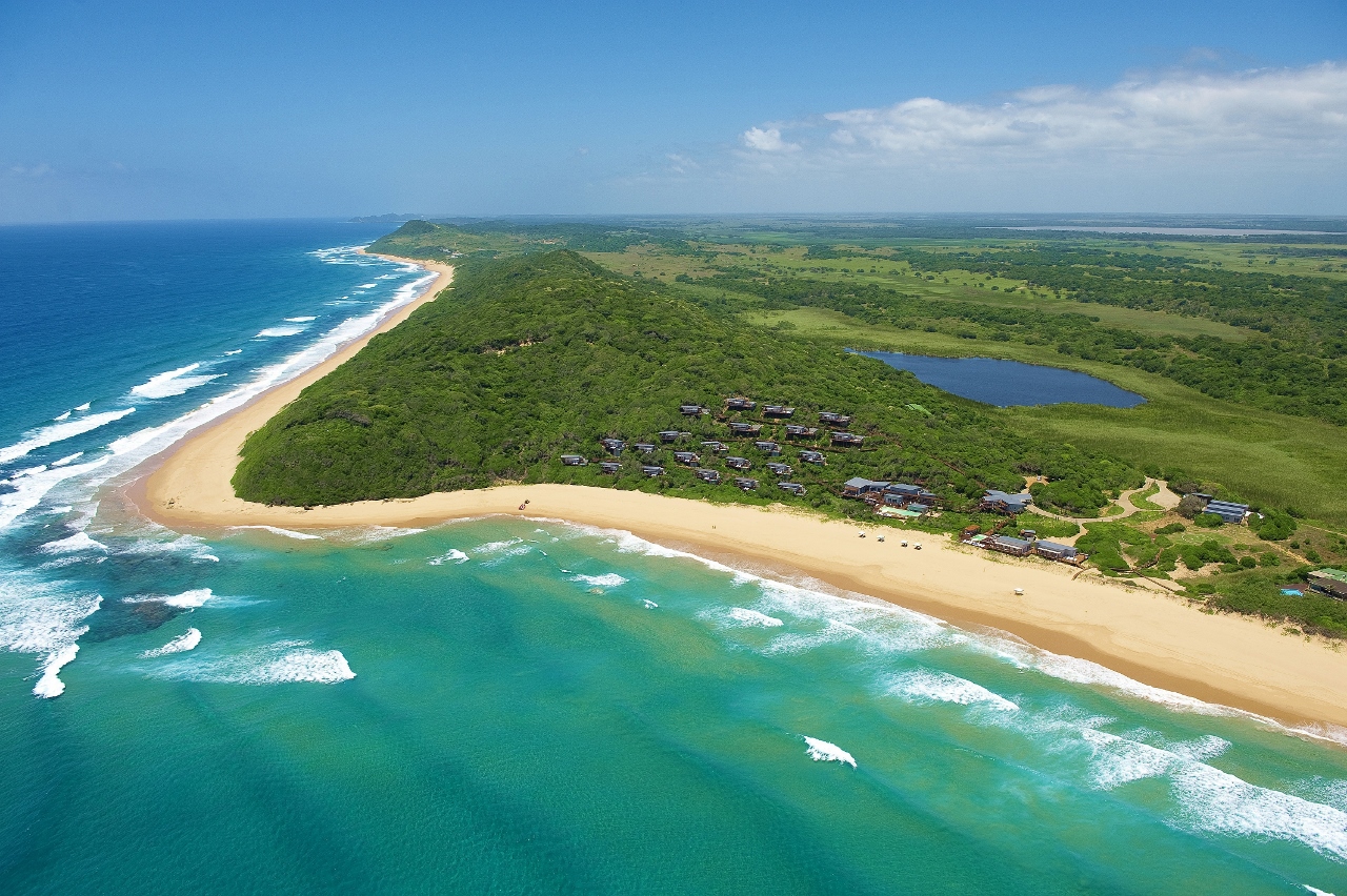 Beach hotel in Mozambique