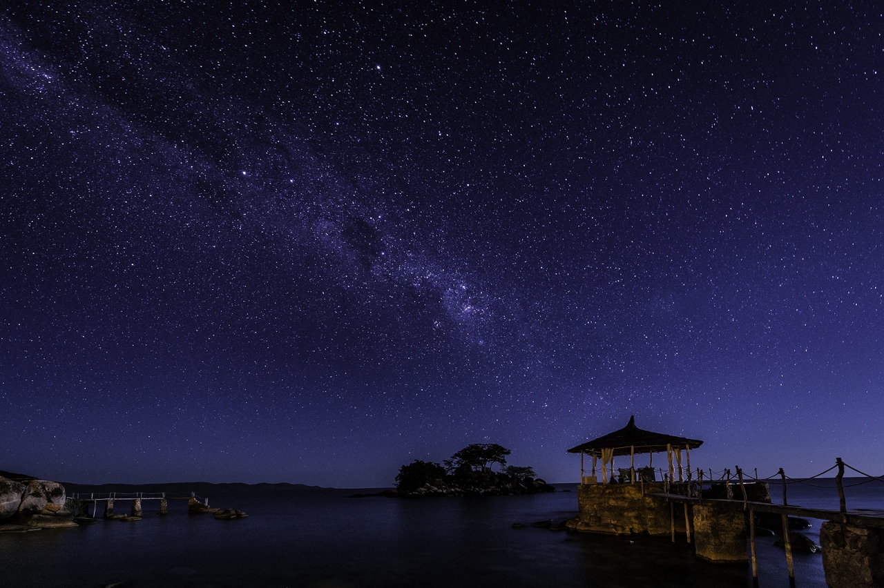 Night sky at Kaya Mawa