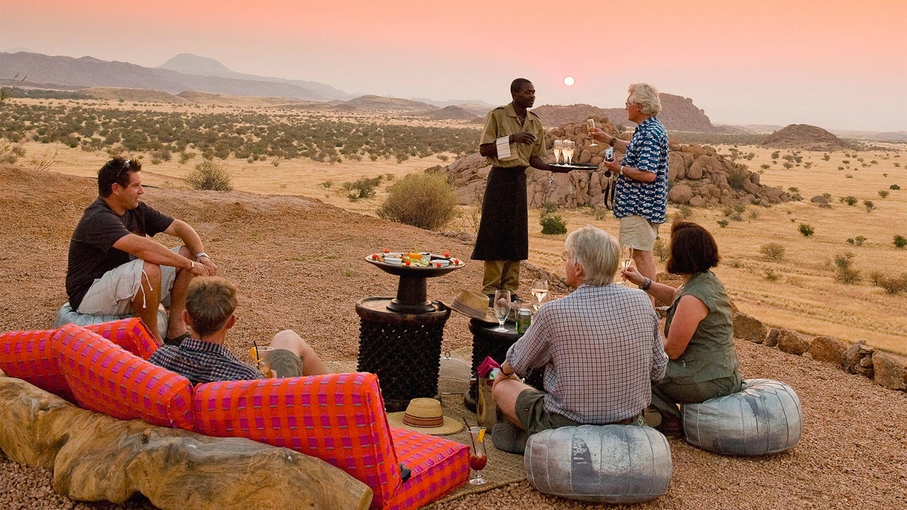 Sundowners at Camp Kipwe