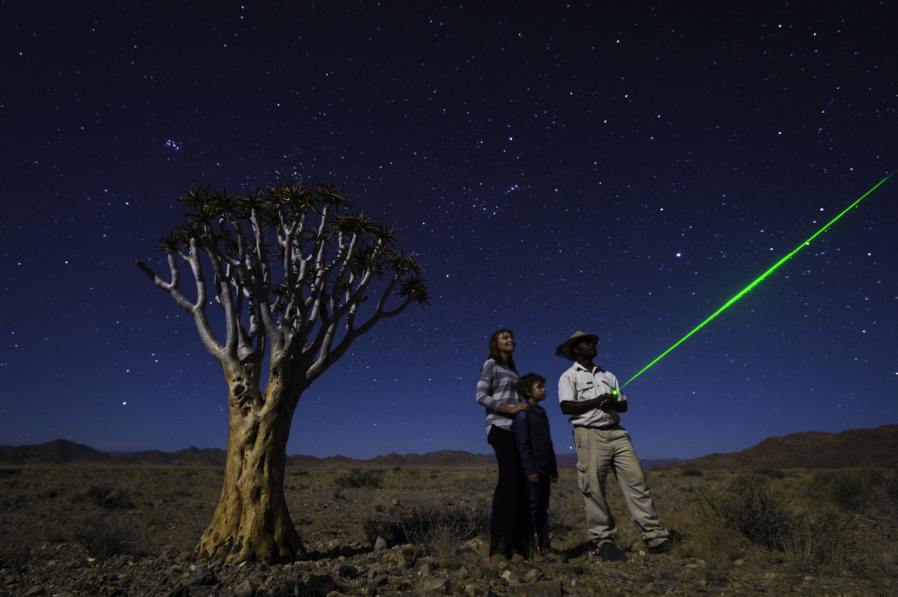 Stargazing at Little Kulala