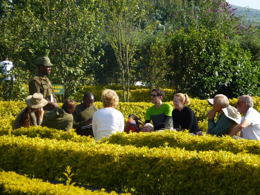 Gorilla Trekking Rwanda breifing