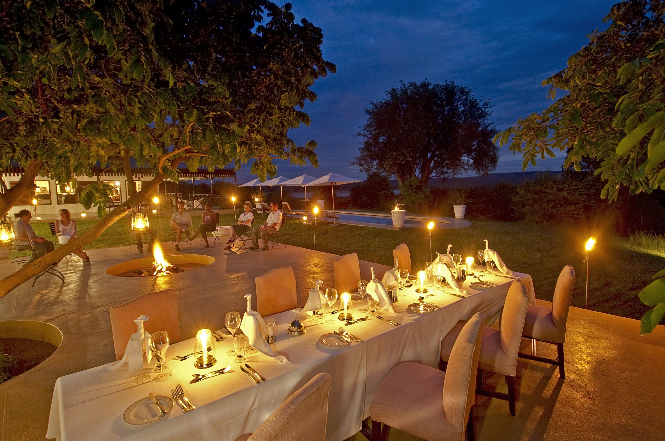 Dinner at Chichele Lodge