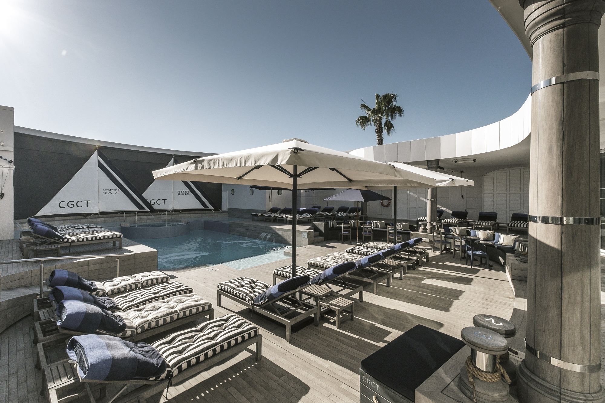 Rooftop Pool at the Cape Grace