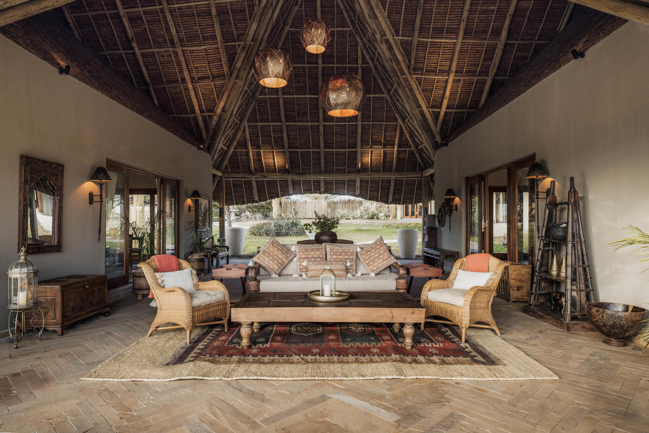 Main Lounge at Lewa Safari Camp