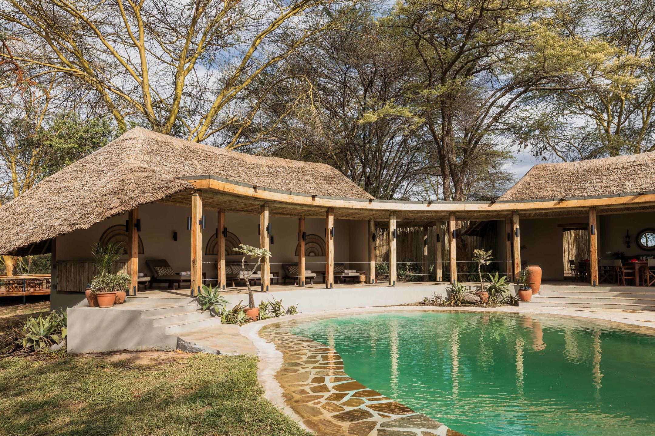 New Pool house at Elewana Lewa Safari Camp