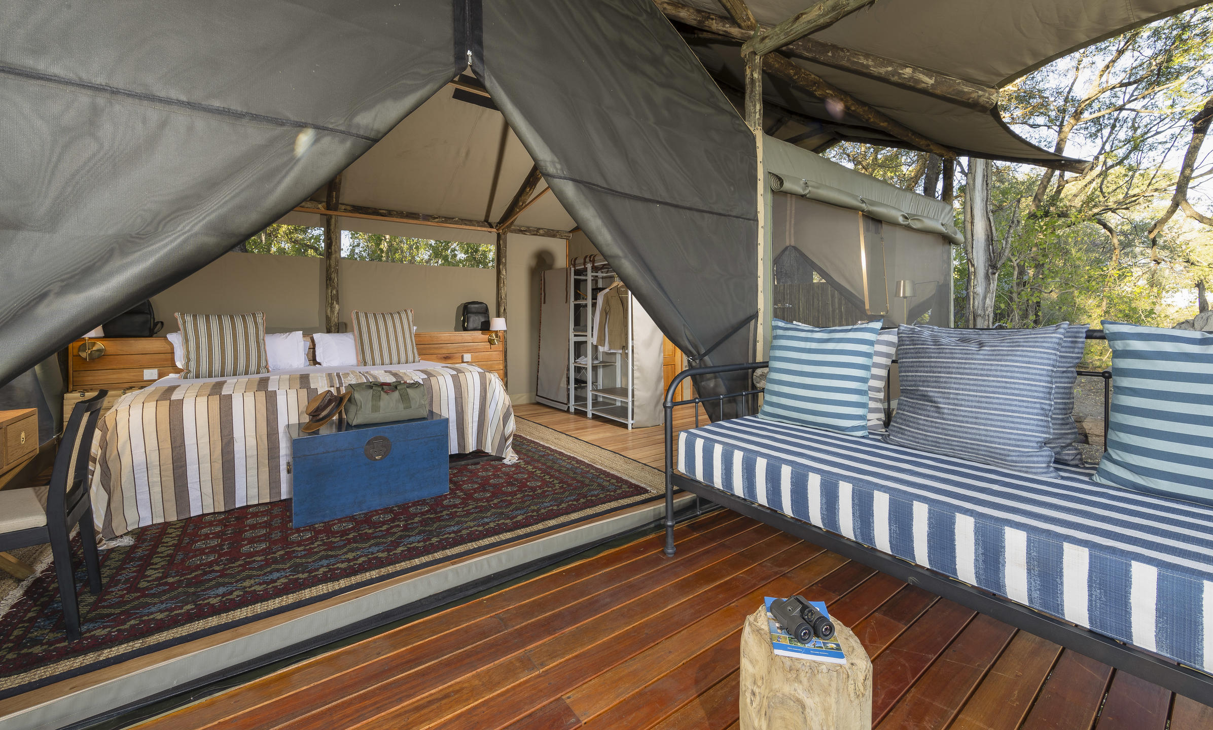 Double Tent at Shinde Footsteps