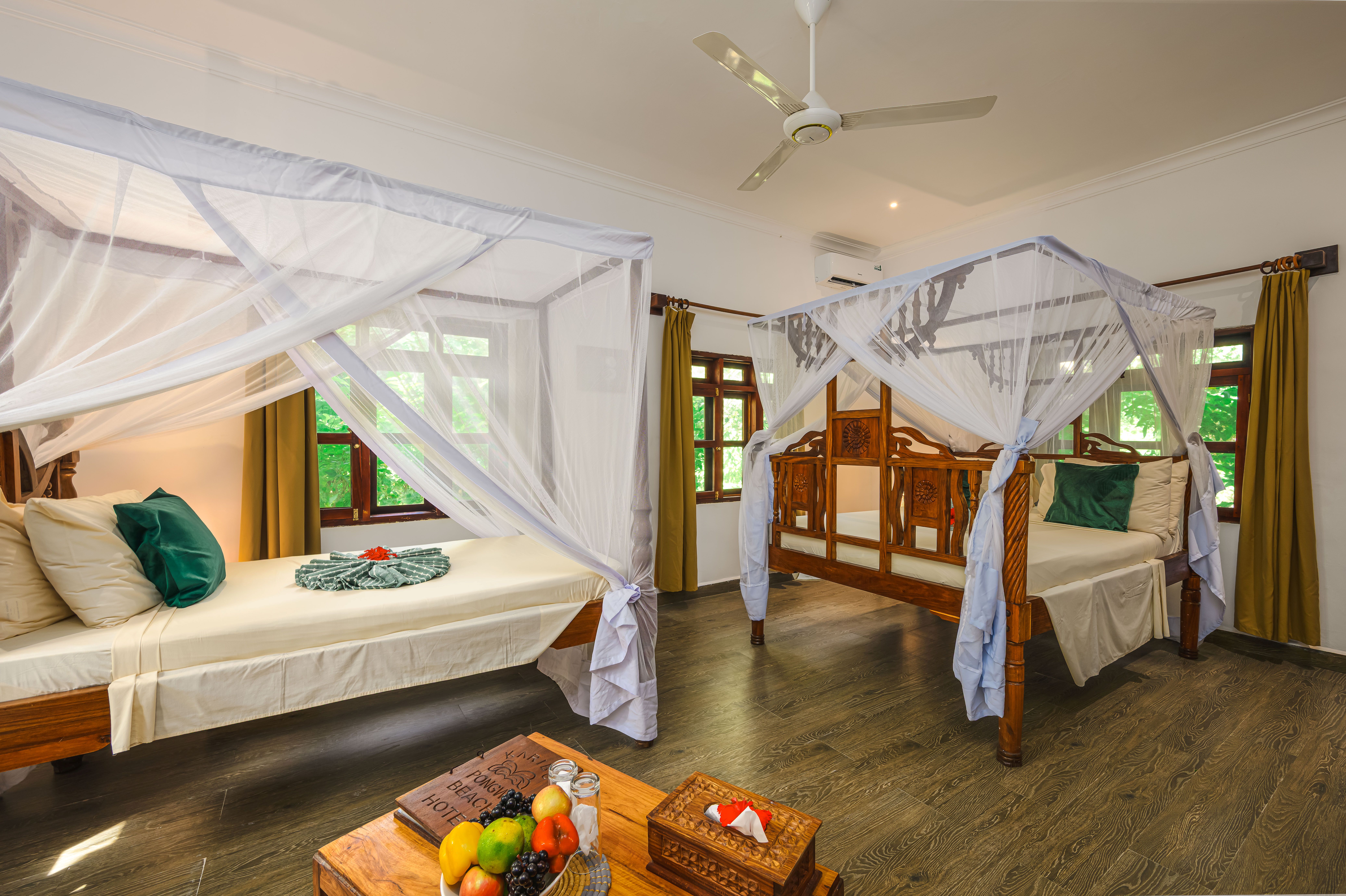 Garden View Room at Pongwe Beach Hotel