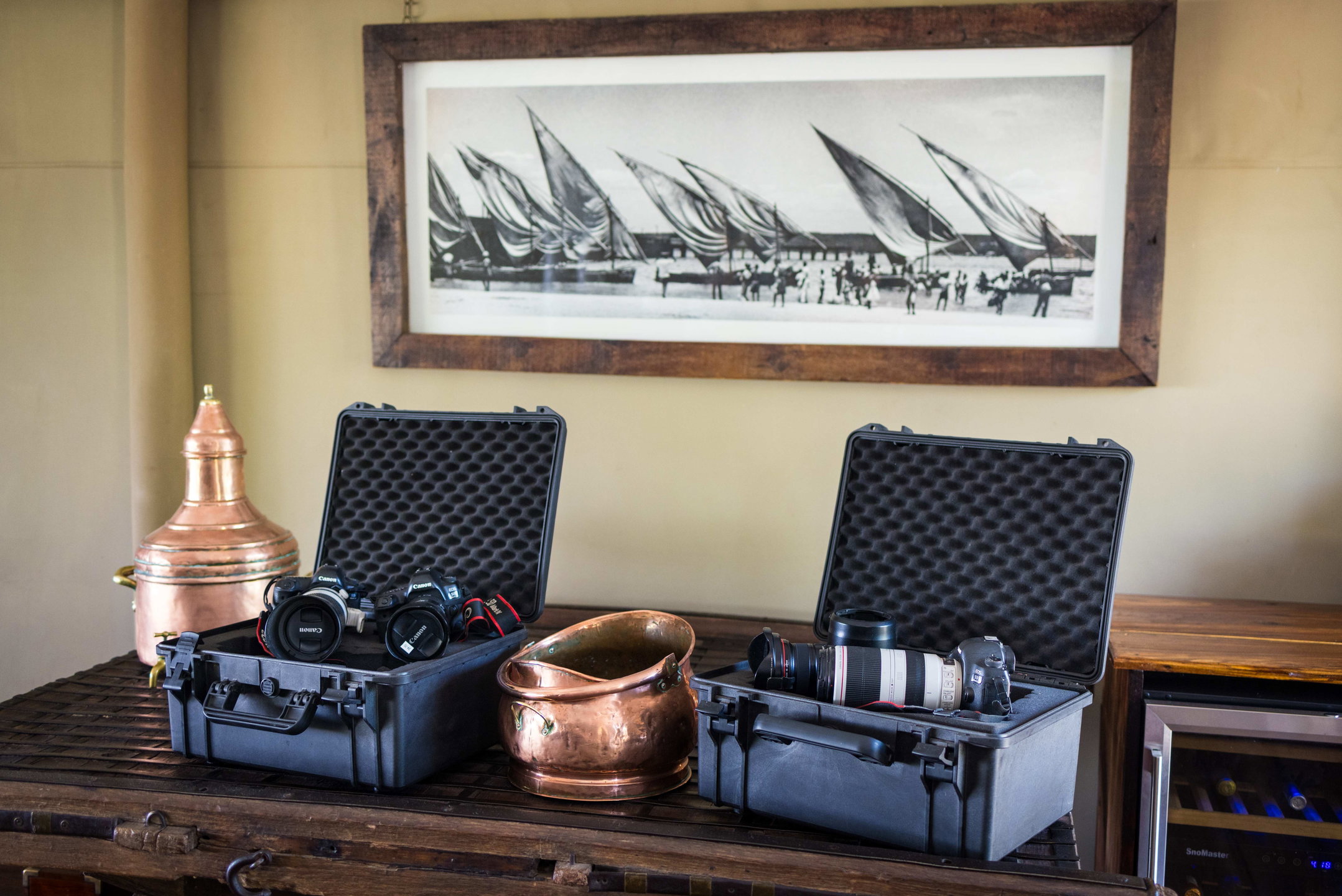 Complimentary photography equipment supplied at Zarafa Camp