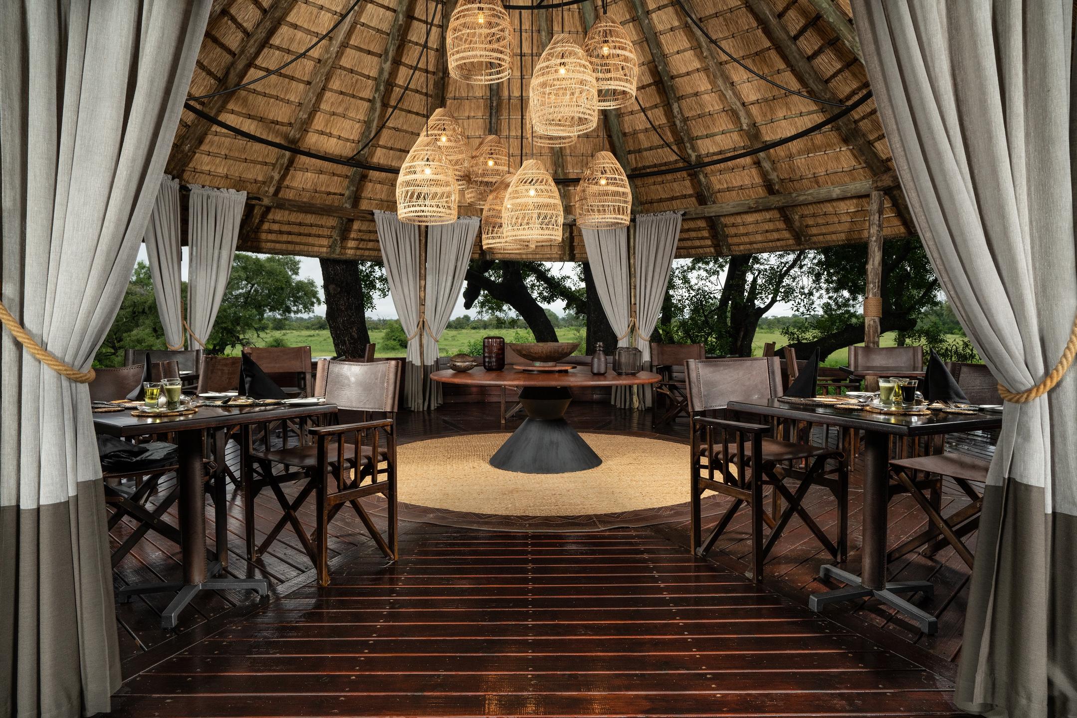 Safari Deck at Sabi Sabi Selati Camp