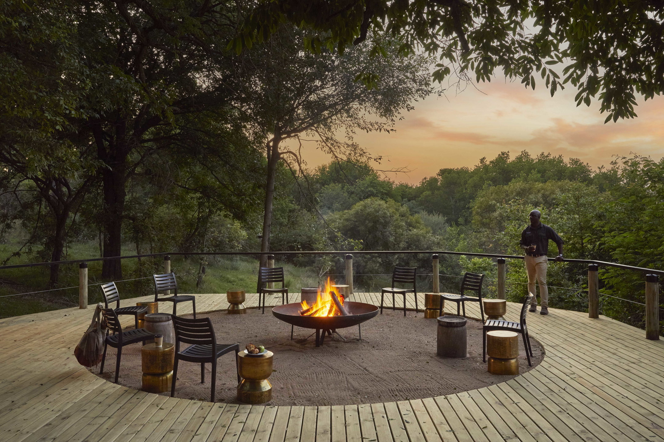 Boma Sundowners at Lion Sands Tinga