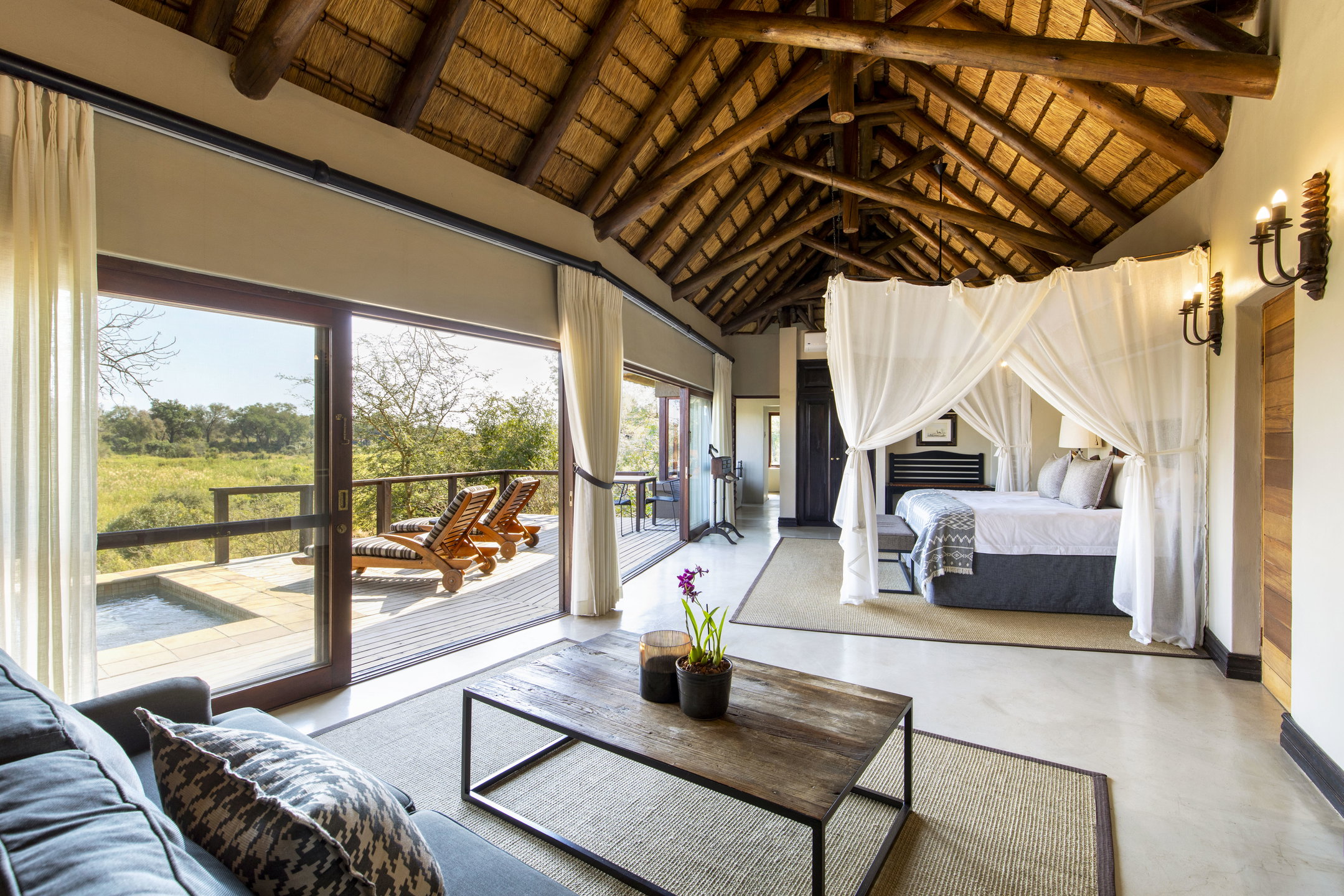 Suite at Lion Sands Tinga in the Sabi Sands
