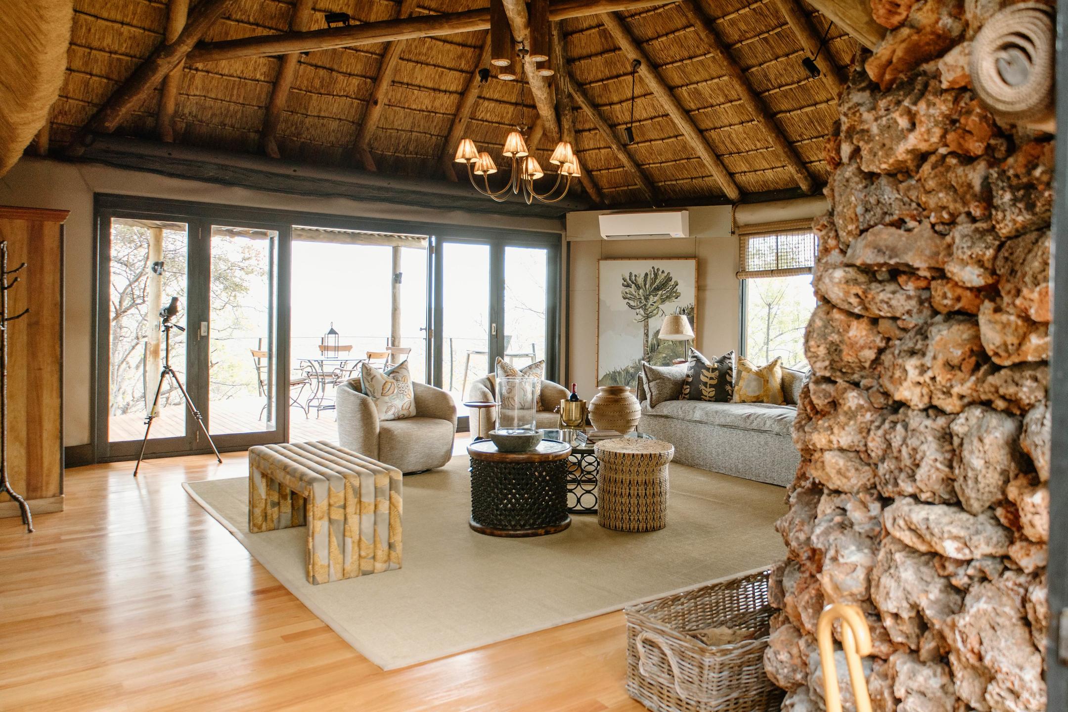 Main Lounge at Horizon by Ongava