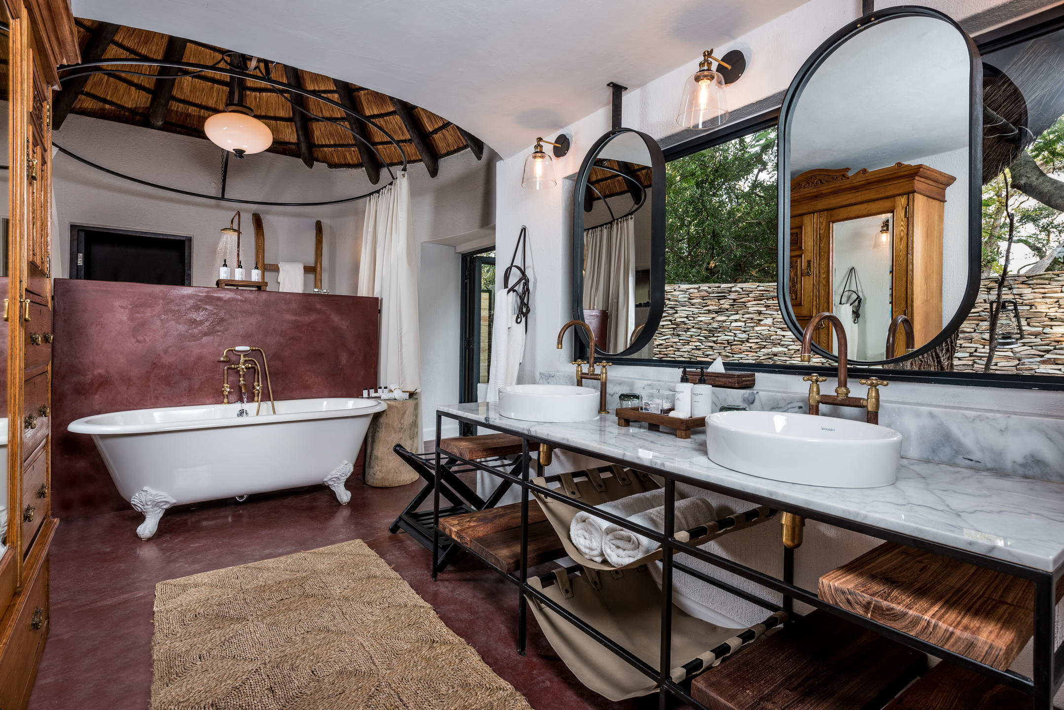 Bathroom at Sabi Sabi Selati Camp