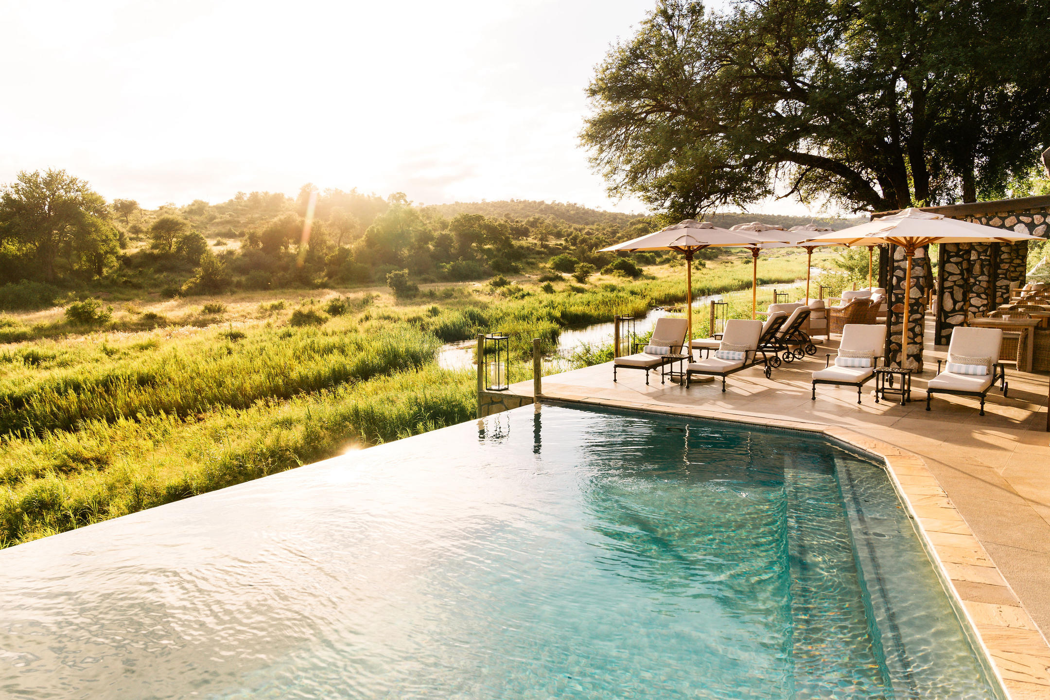 Main pool at Last Word Kitara