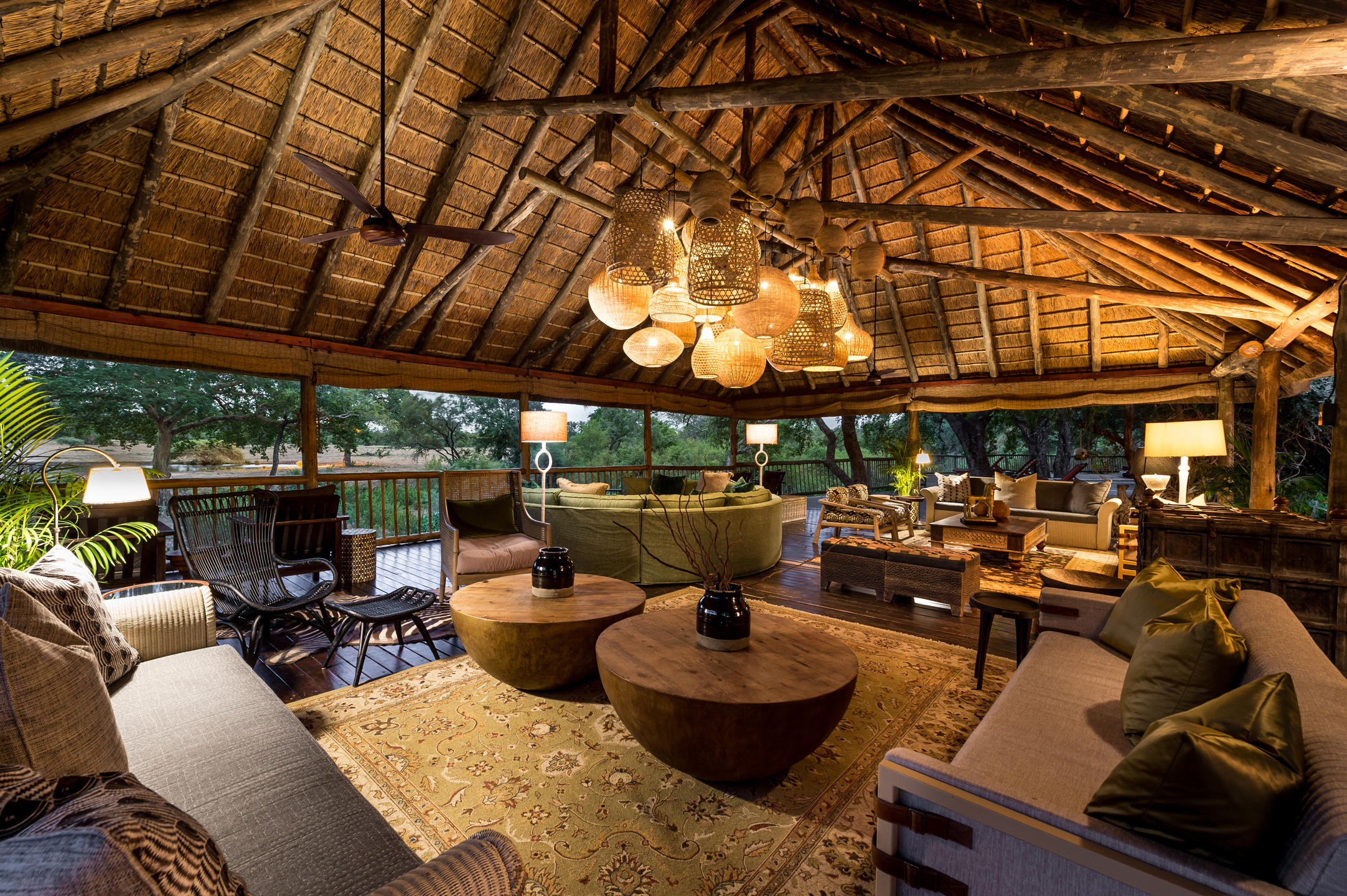 Safari Deck at Sabi Sabi Bush Lodge