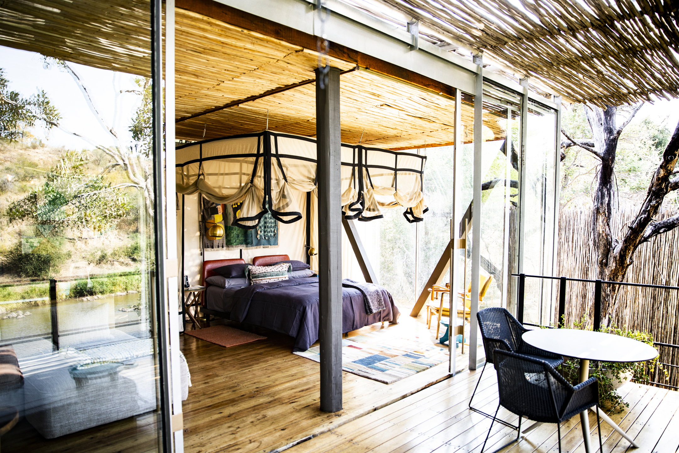 Suite at Singita Sweni in the Kruger