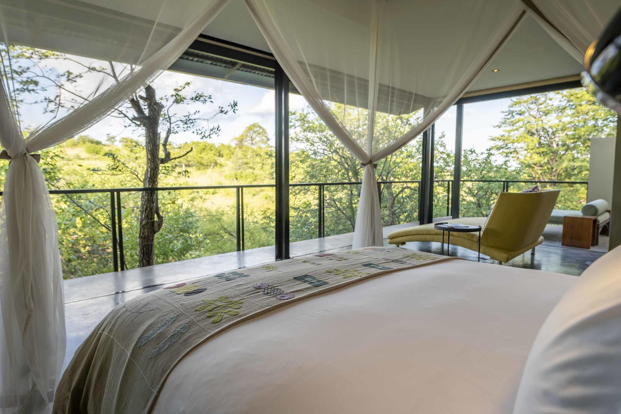 Bush View bedroom at The Outpost