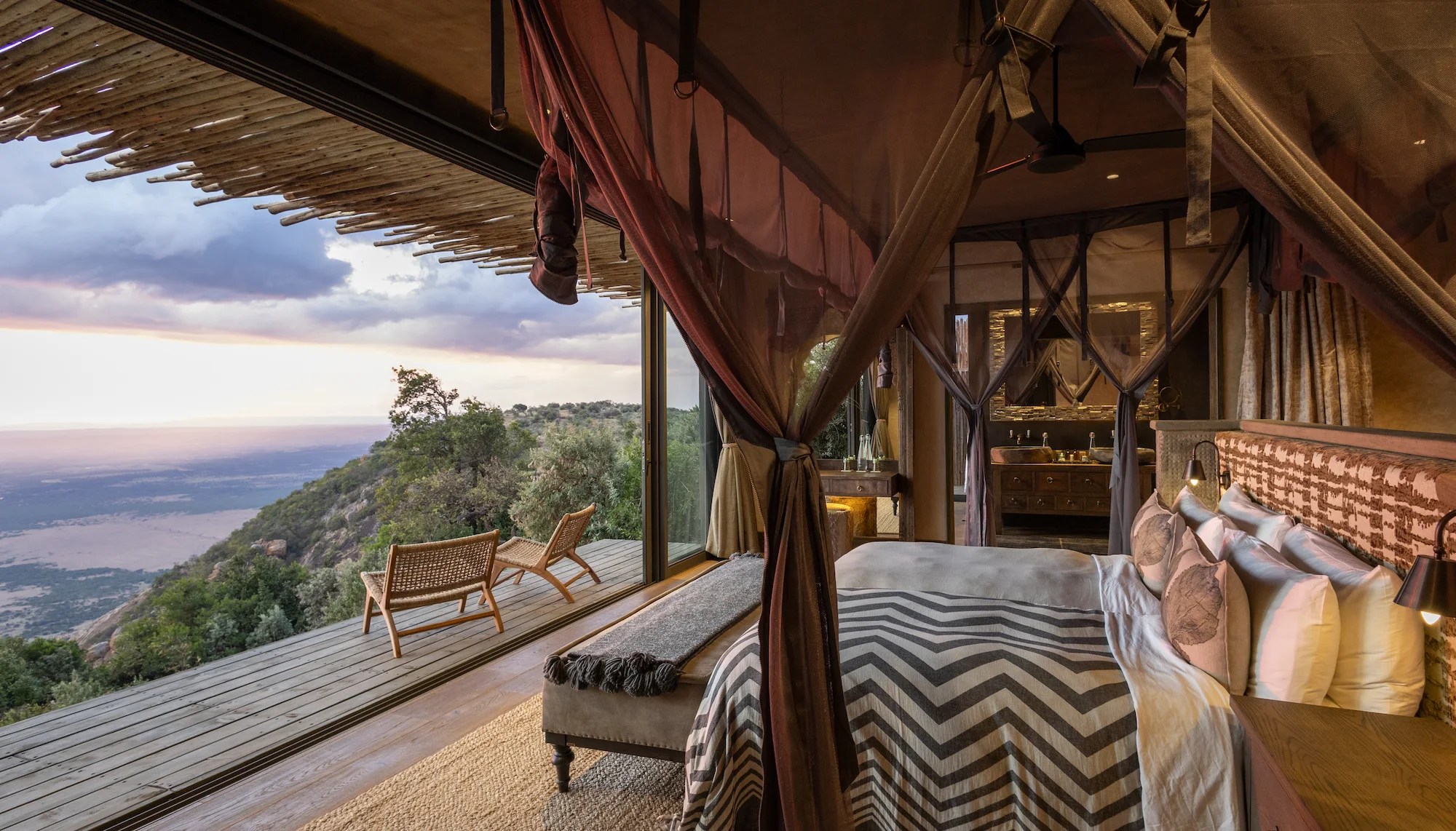 Double room at Wild Hill in the Mara