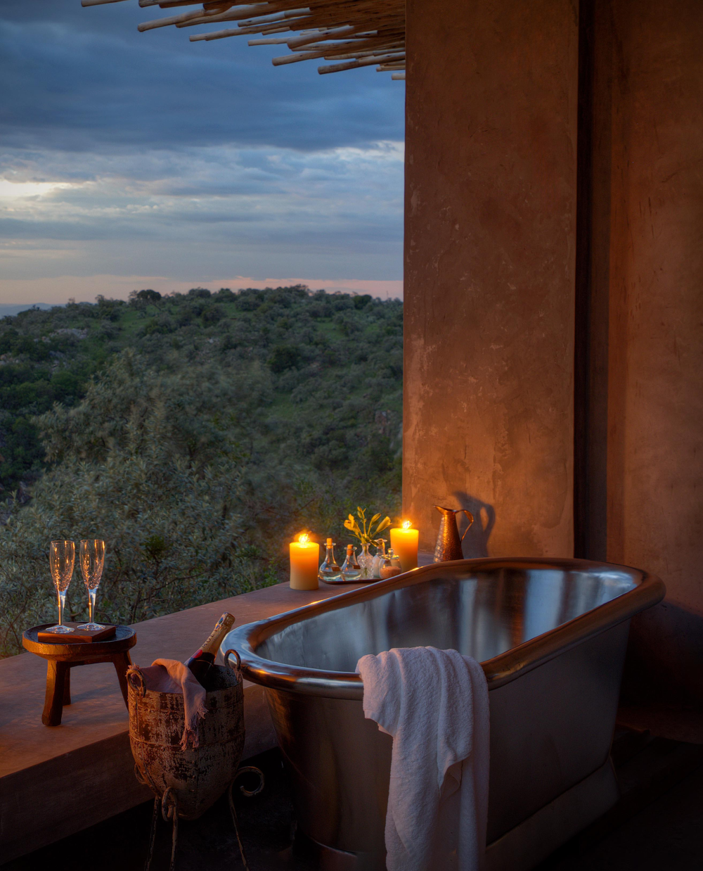 Copper bath at Wild hill in the Mara