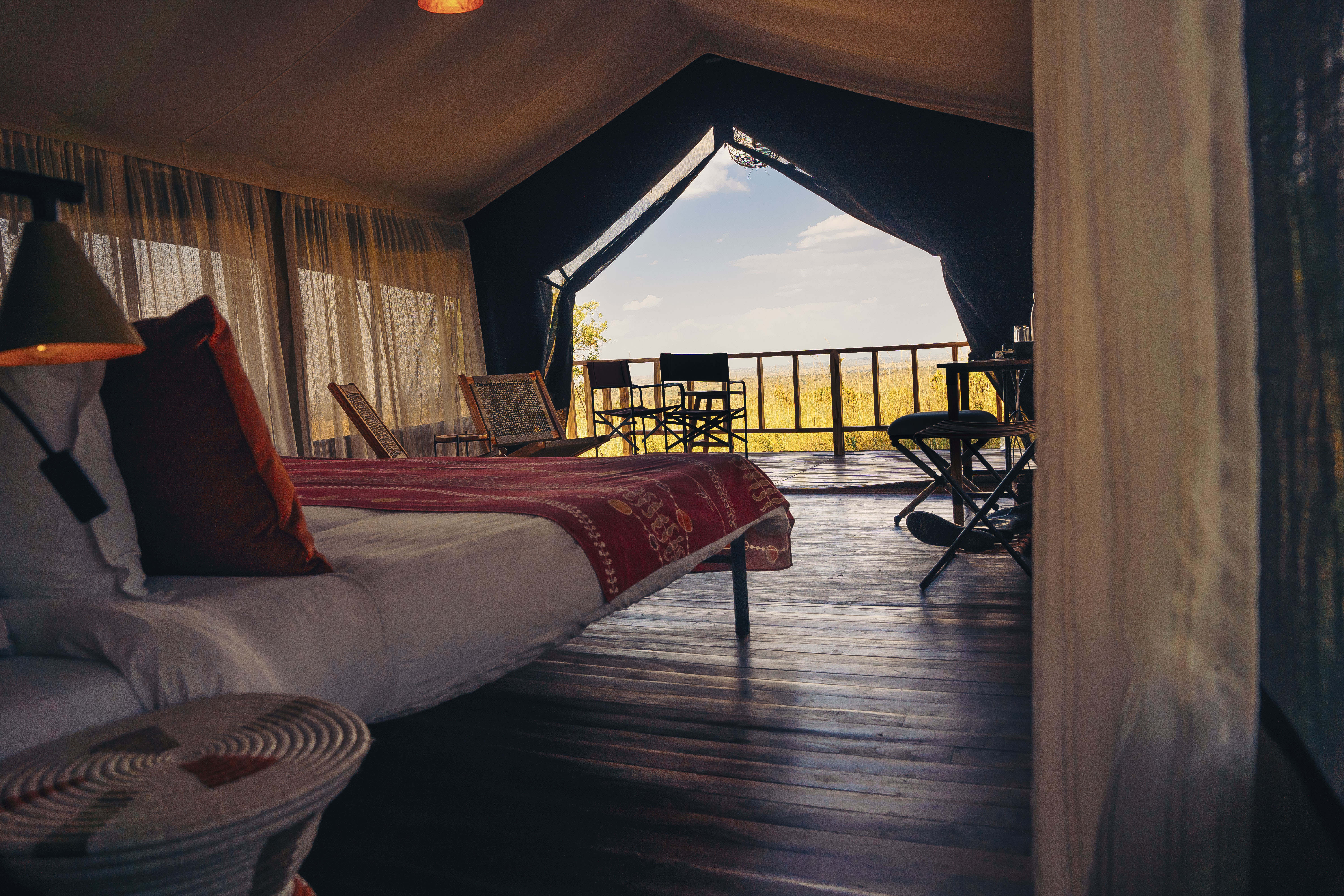 Tent at Nyikani Migration Camp in the Serengeti